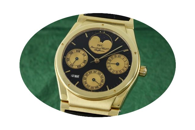 IWC 18k Gold Ingenieur Ewiger Kalender 3...