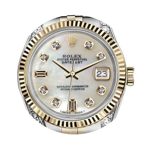 Rolex Men's Rolex 36mm Datejust 2 Tone W...