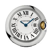 Cartier Ballon Bleu 28mm Steel/Yellow Go...