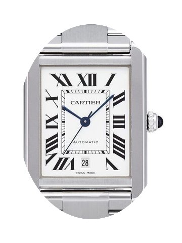 Cartier Tank Solo XL Edelstahl W5200028...