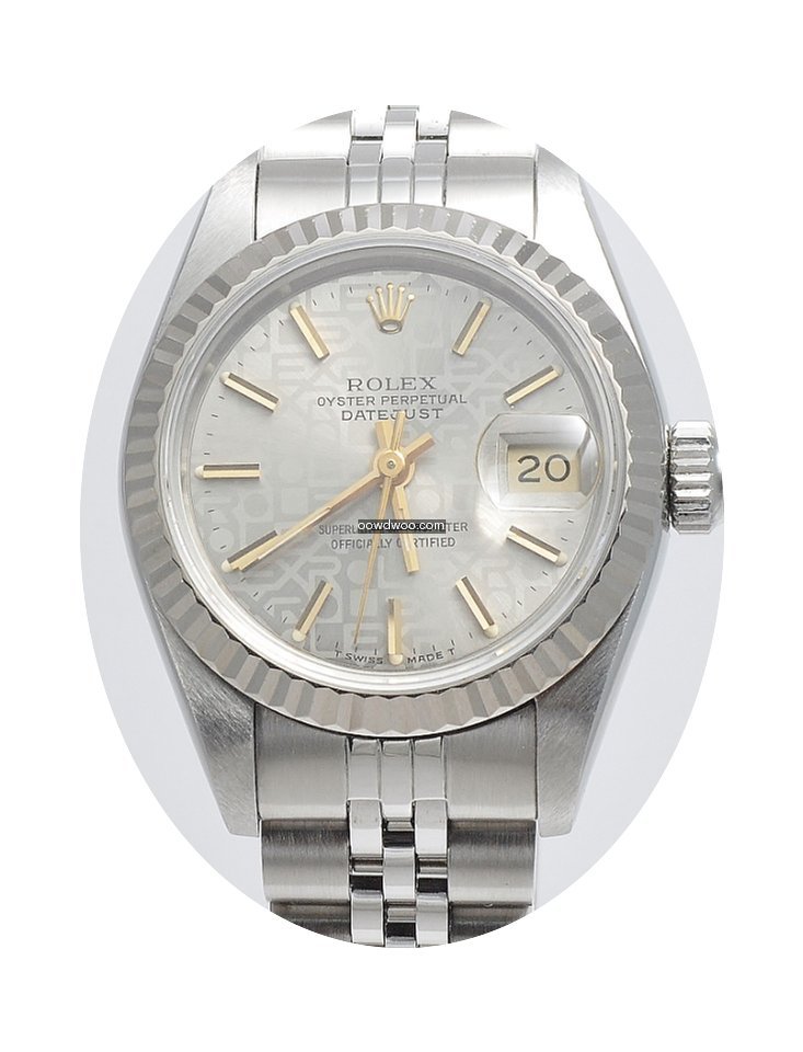 Rolex Lady Datejust 69174 Stahl Weißgol...