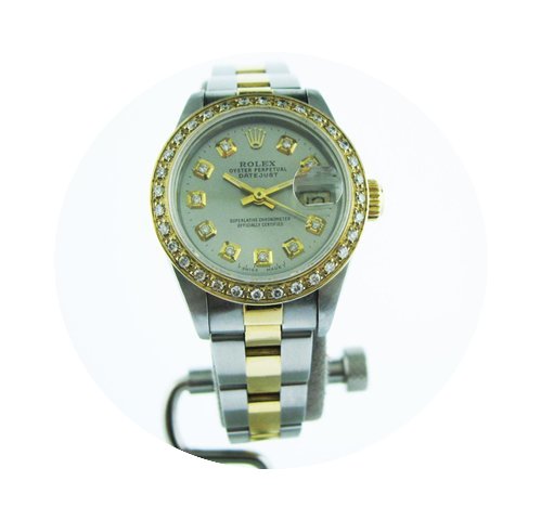 Rolex Oyster Perpetual Datejust Yellow G...