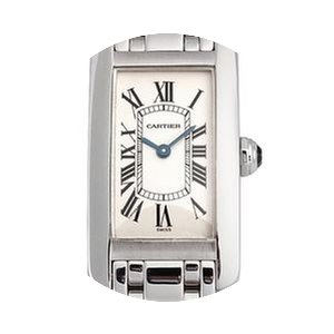 Cartier Tank Americaine 18K Solid White ...