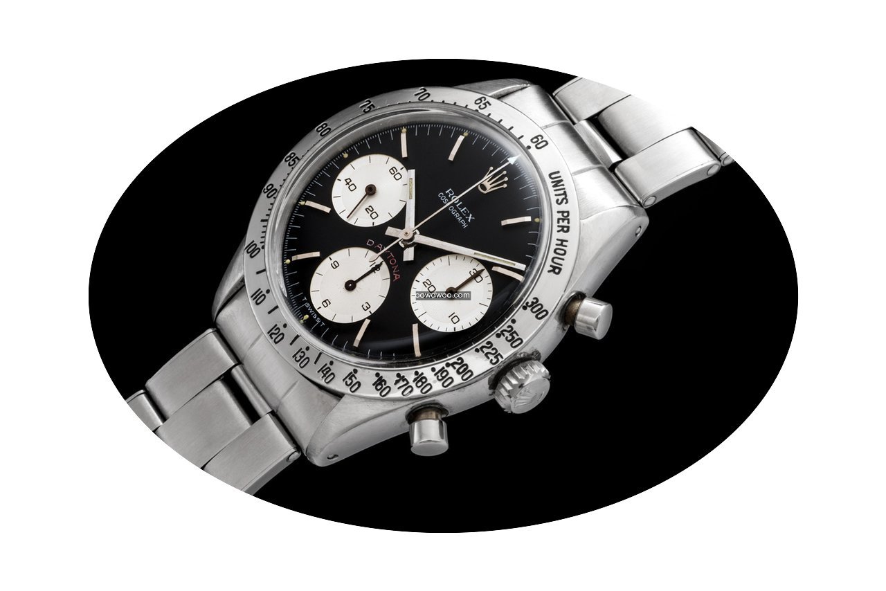 Rolex The steel Daytona ref. 6239 Cherry...