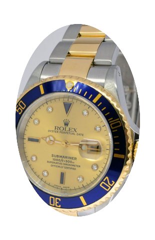 Rolex Submariner 18k Yellow Gold/Steel S...