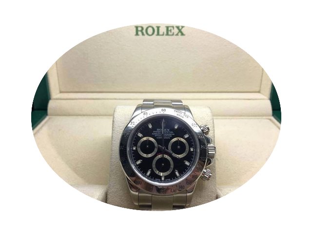 Rolex Daytona Black Dial 116520 P...