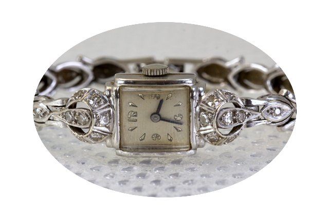 Gübelin Art Deco Diamond Ladies Watch...