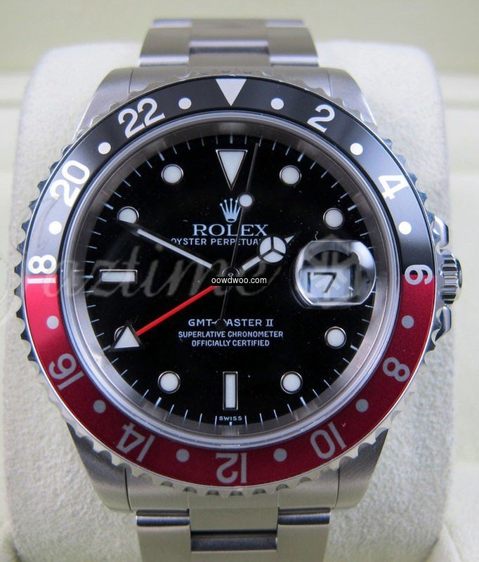 Rolex GMT-Master II 16710 Coke Bezel 40m...