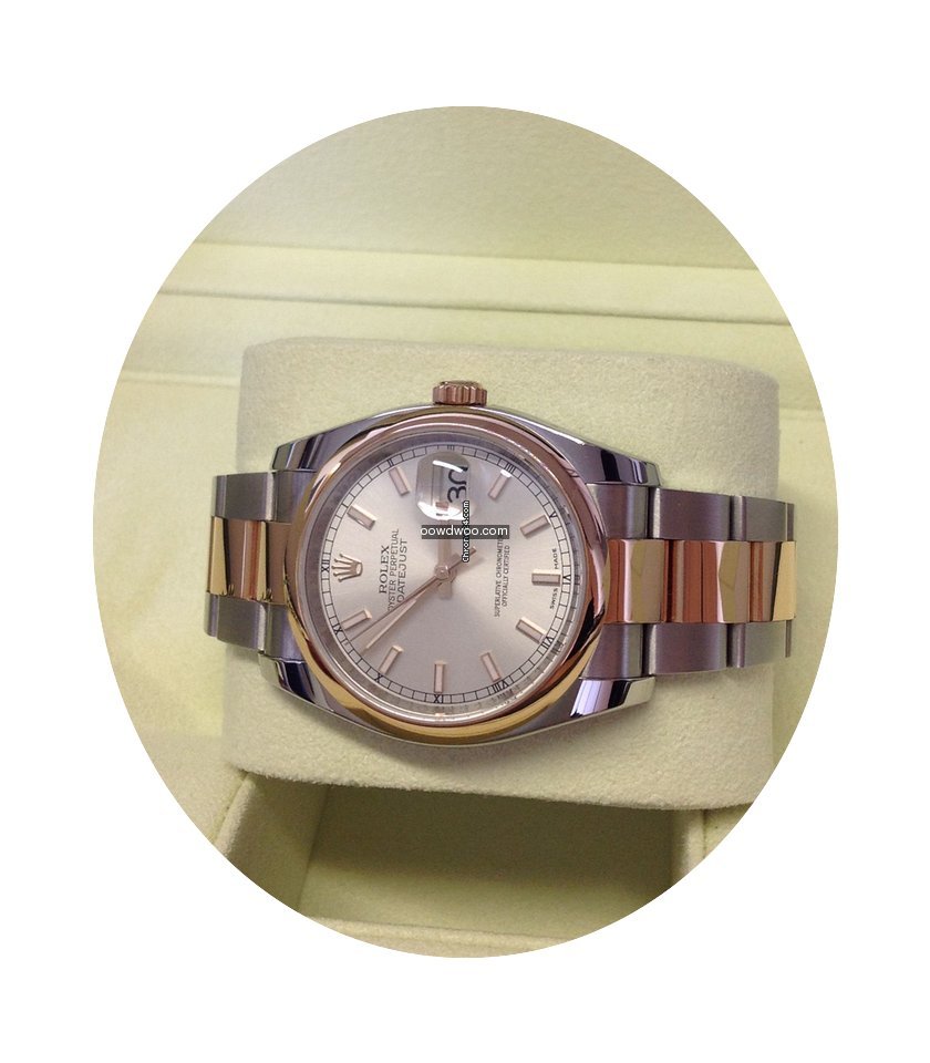 Rolex Datejust 116201 - 36mm Box & Paper...