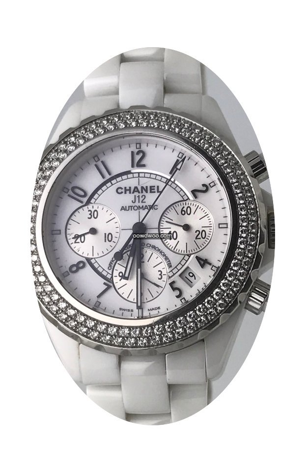 Chanel J12 Automatic Chronograph Diamond...