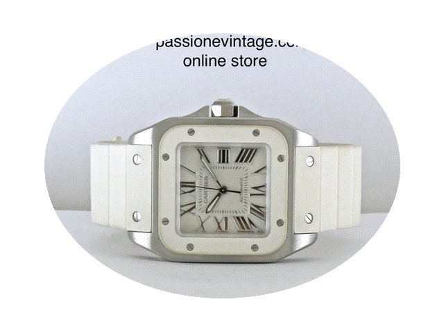 Cartier SANTOS 100 MIDSIZE AUTOMATIC RUB...