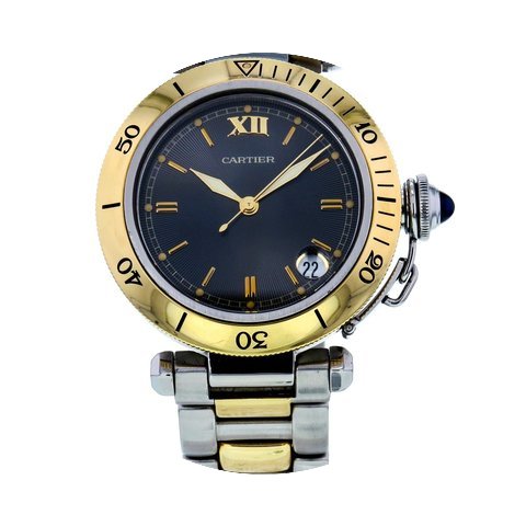 Cartier Pasha Steel And Gold Automatic B...