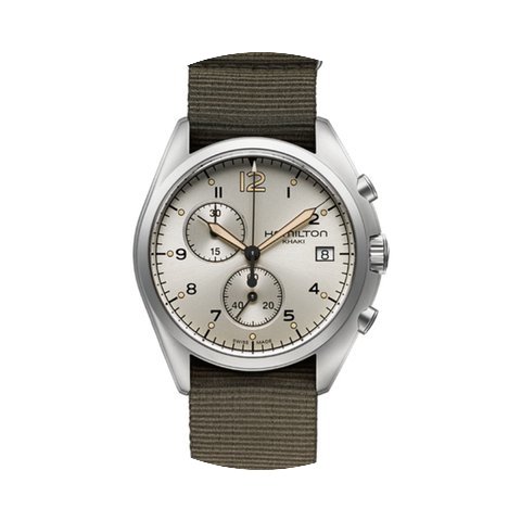 Hamilton Khaki Aviation Pilot Pioneer Ch...