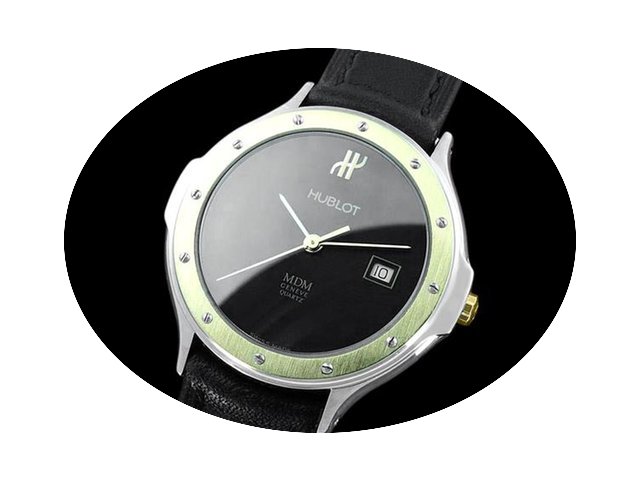 Hublot MDM Two-Tone Midsize Mens Watch -...