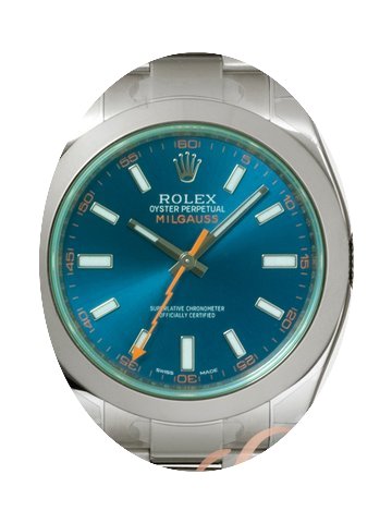 Rolex Milgauss 116400GV Z-Blue...