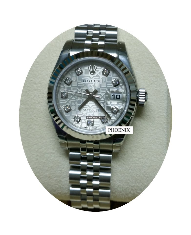 Rolex DATEJUST Silver Jubilee DIamond 17...