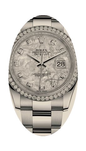 Rolex Datejust 36mm Steel and White Gold...