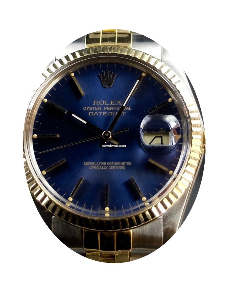 Rolex Datejust Or/Acier 16013...
