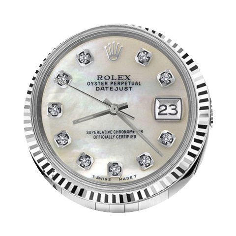 Rolex Women`s Rolex 26mm Datejust White ...