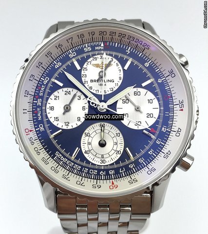 Breitling Navitimer TWIN SIXTY Rare Blue...