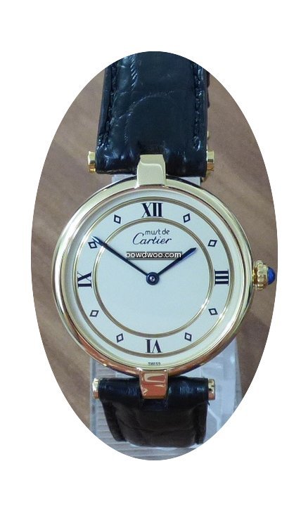Cartier Must Vermeil VLC Ronde großes M...