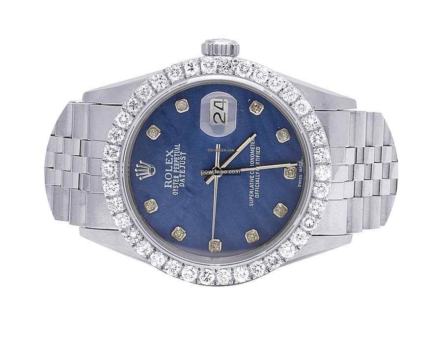 Rolex Mens Rolex Datejust Quickset 16014...
