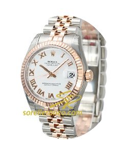 Rolex Datejust Steel and Gold Pink 31mm...