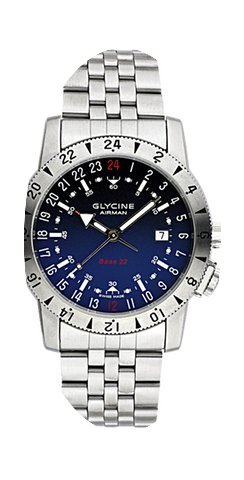 Glycine Airman 42 mm steel strap...