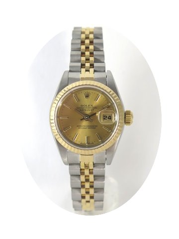 Rolex Datejust 26mm Gold and Steel full ...