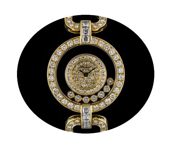 Chopard 18k Yellow Gold Heart Shaped Lug...