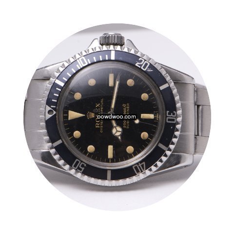 Rolex Submariner Underline Double Swiss ...