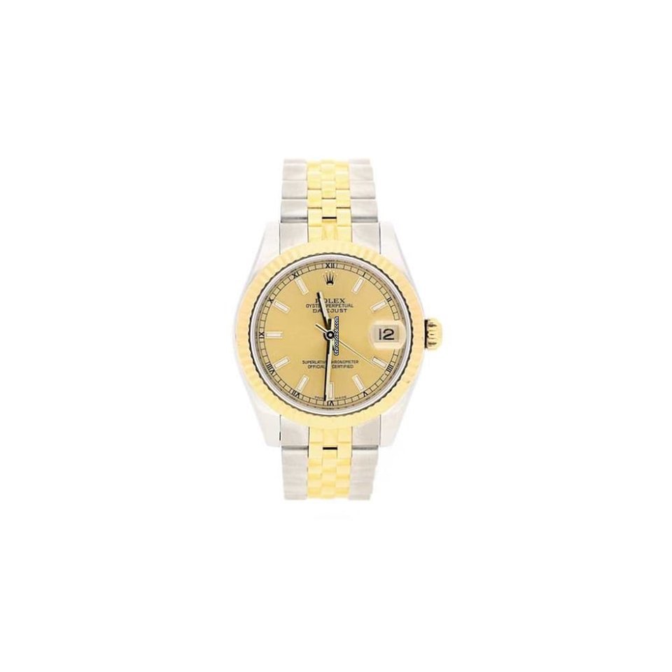 Rolex Datejust 178273, Mid-Size Bi-Colou...