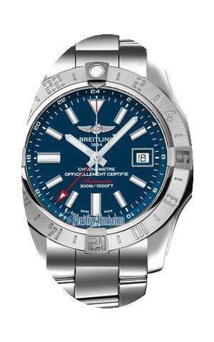 Breitling Avenger II GMT Mens Watch...