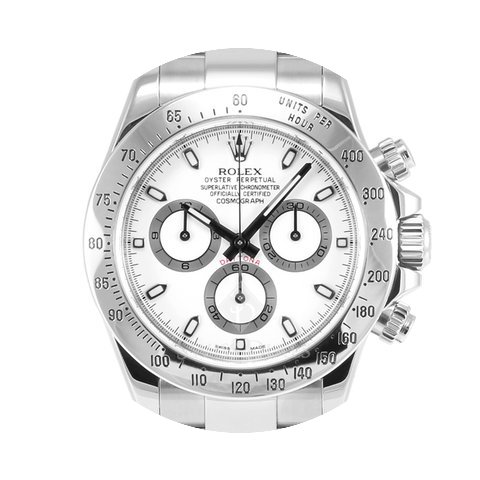 Rolex Daytona Stainless Steel White Dial...