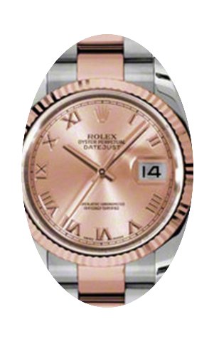 Rolex Datejust 36 116231-GLDRFO Champagn...