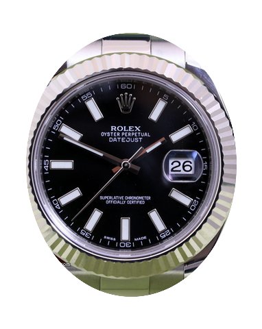 Rolex Datejust II 2 116334 Men's 41mm In...
