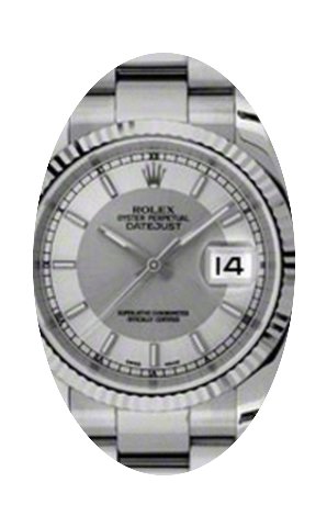 Rolex Datejust 36 116234-STSSFO Steel an...