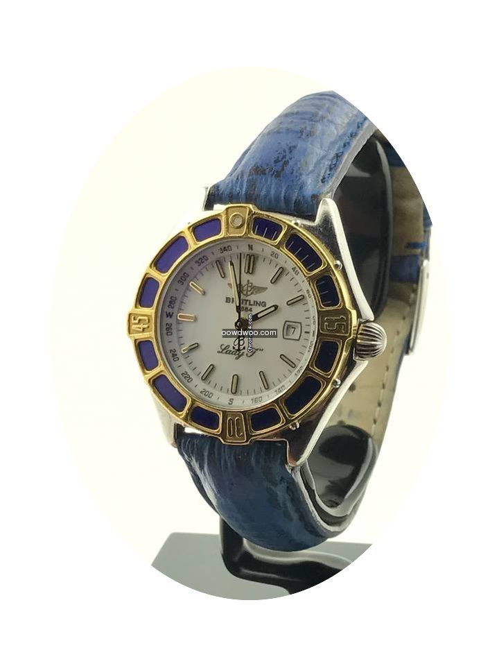 Breitling Lady J Stahl Gold D52065...