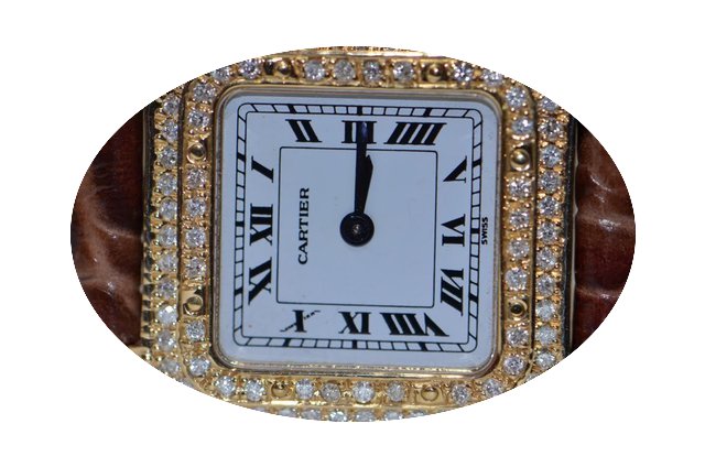 Cartier Panther 18K Solid Gold Diamonds...