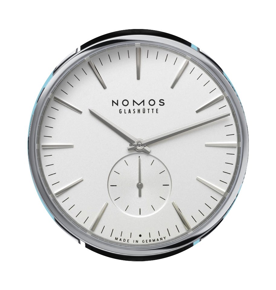 Nomos Glashütte Zürich weiß Saphirgla...