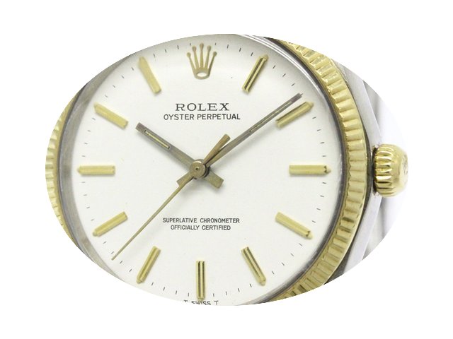 Rolex Oyster Perpetual 1005 Solid Gold S...