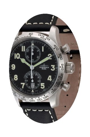 Zeno-Watch Basel NC Pilot Tachymeter Chr...