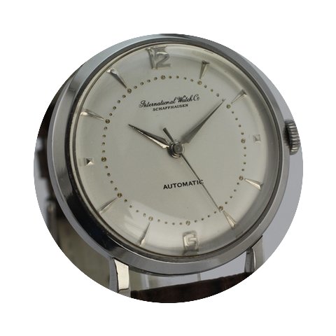 IWC vintage steel...