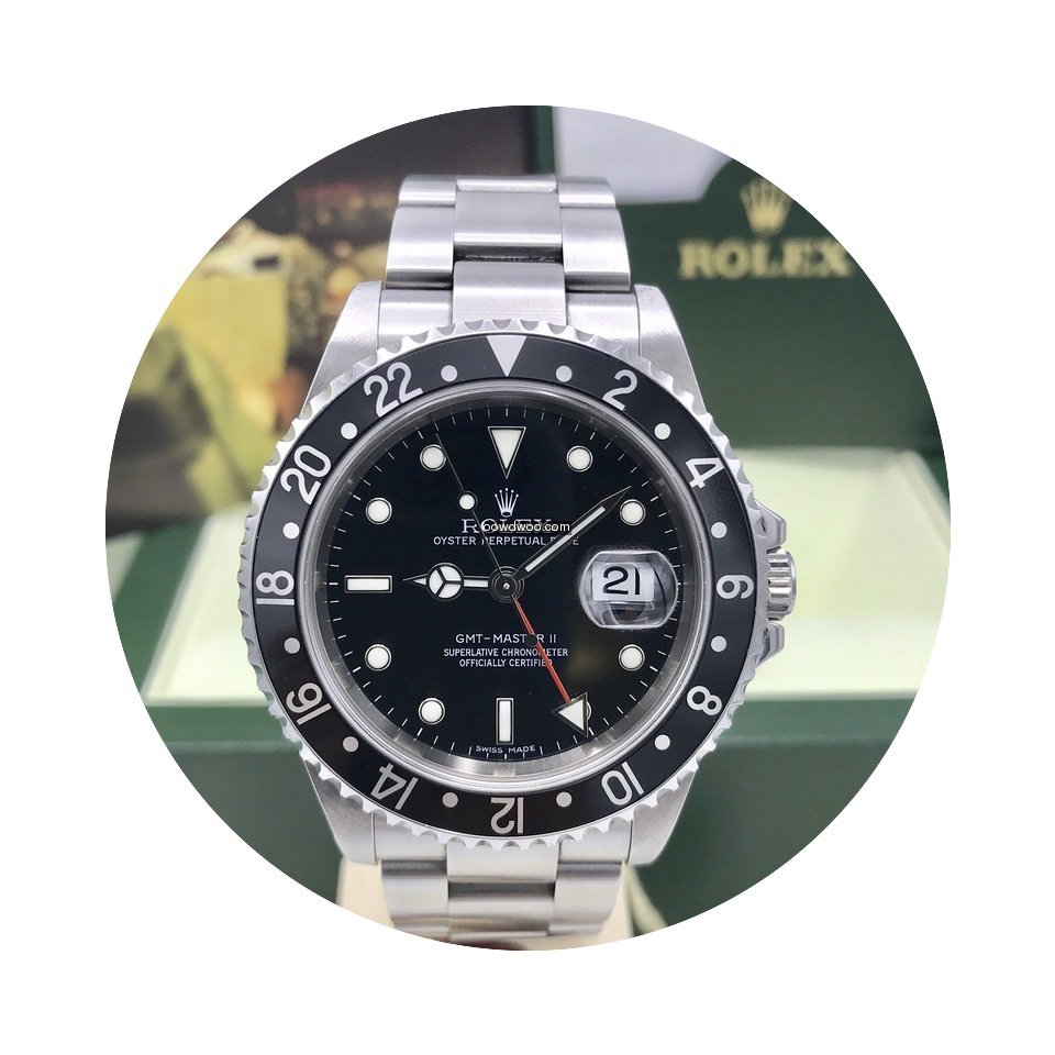 Rolex GMT-Master II 16710 Error Dial Unp...
