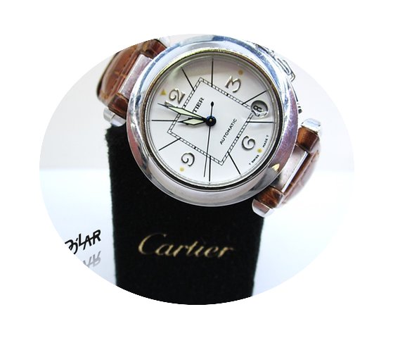 Cartier Pasha 18k White gold...