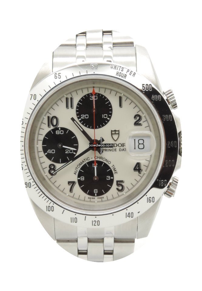 Tudor Prince Date Chronograph White Bian...