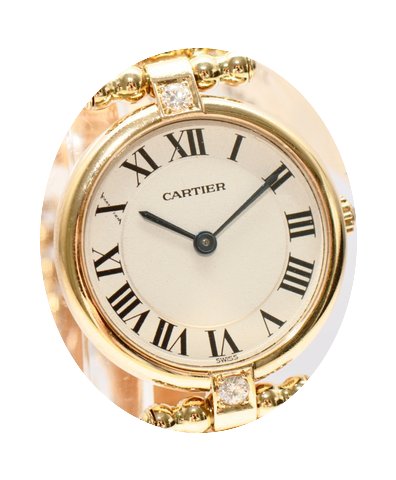 Cartier 18kt Gelbgold Damen Papiere 1994...