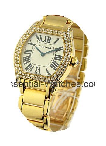 Cartier Tortue with Diamond Case Small S...