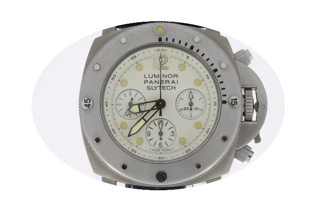 Panerai Luminor Slytech Chronograph Sylv...