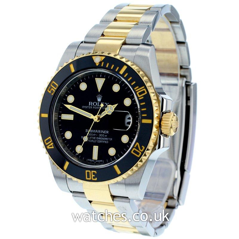 Rolex Submariner Date Watch - 116613LN -...